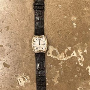 Bedat & Co. No.3 18k Yellow Gold With Diamond Bezel & White Dial Ladies Watch